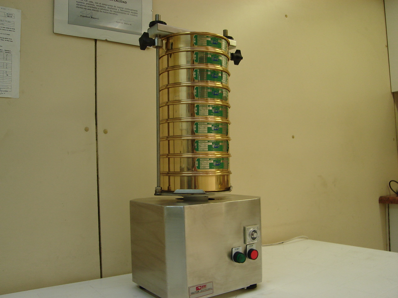 Harnero de Laboratorio